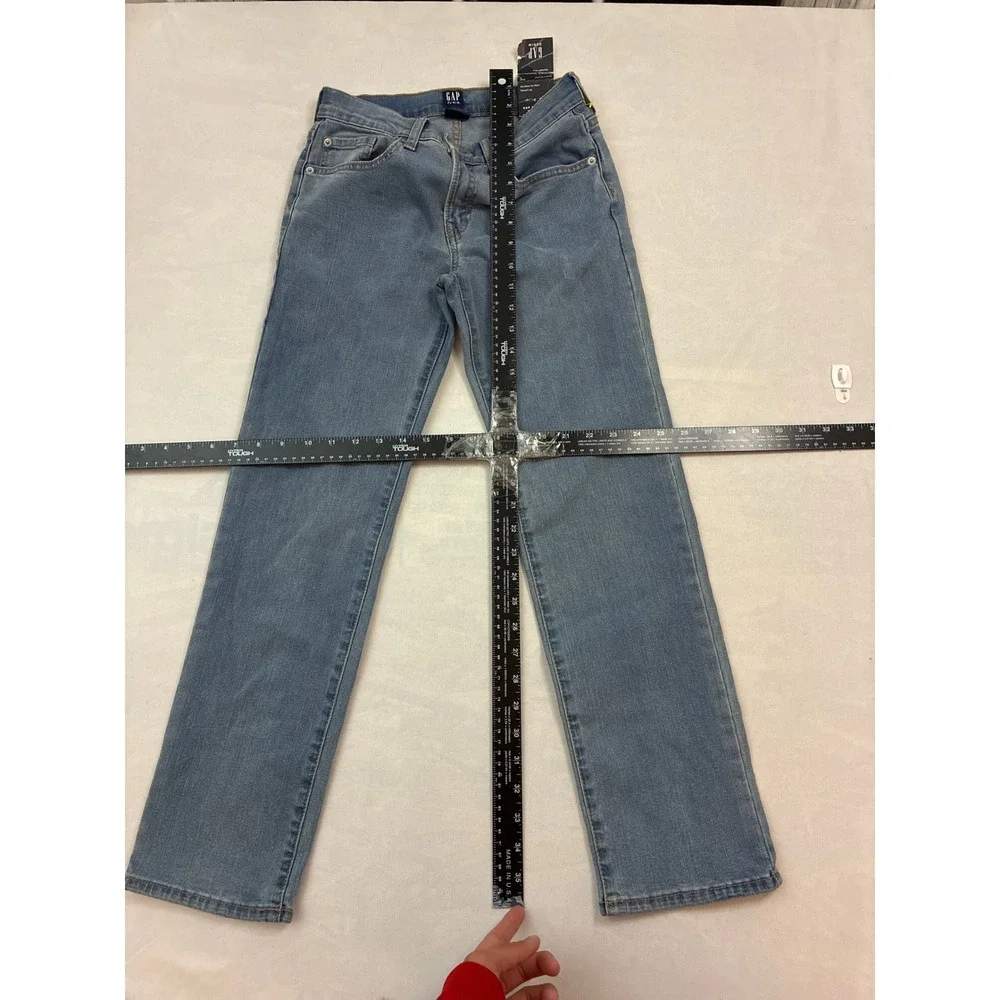 Gap Kids Size‎ 12 Original Straight Leg Jeans Medium Blue Denim Pants NWT